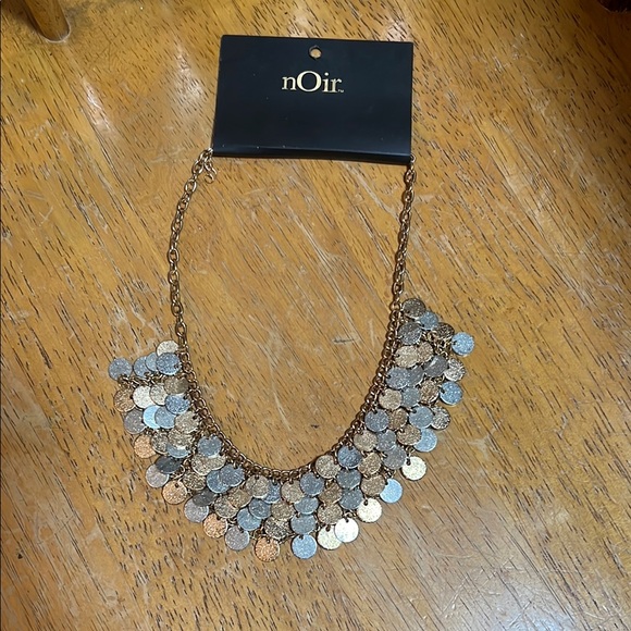 nOir Jewelry Jewelry - nOir Jewelry Gold and Silver Statement Necklace
